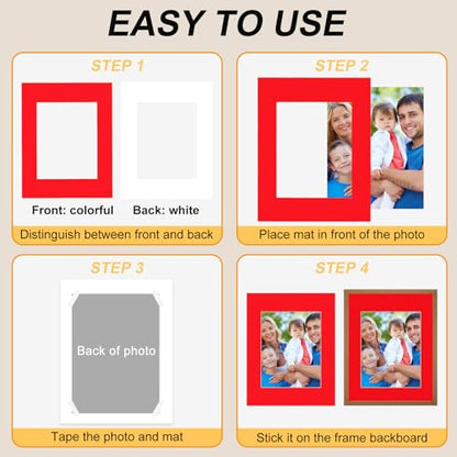 10 Pack Picture Mats for Frames