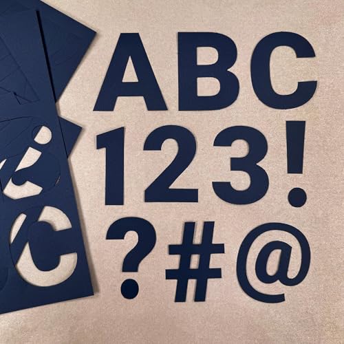 3 Inch Bulletin Board Letters & Numbers