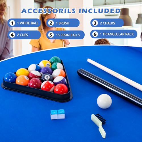 6Ft Folding Pool Table w