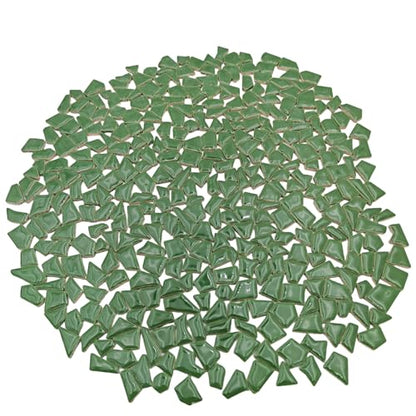 1.1LB Irregular Ceramics Mosaic Tiles (17 Ounce)