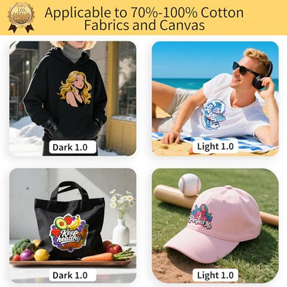Tru Heat Transfer Paper for Dark and Light T Shirts