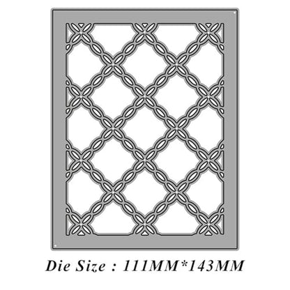 Cutting Dies Metal Stencils Scrapbooking Tools Flowers Lace Frame DIY Embossing Template for Paper Card Making Album Arts Crafts Supplies