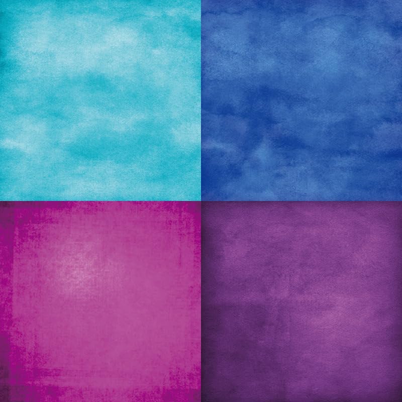 Vintage Scrapbook Paper Pad Color Patterned Paper 6×6