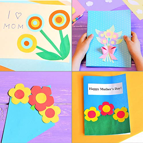 Hole Punches 6 Shapes with Cardstock for Kids