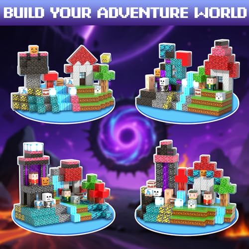 150Pcs 0.8in Magnetic Building Blocks (150 Count)