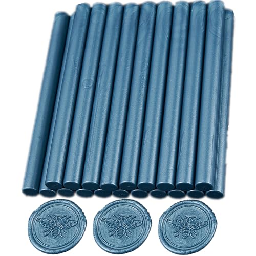 Gray Blue Wax Seal Sticks (20 Count)