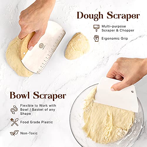 Sourdough Bread Proofing Baskets and Baking Supplies