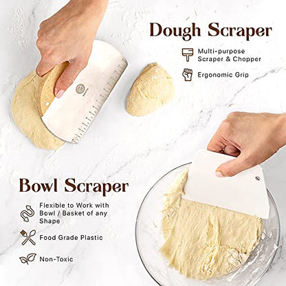 Sourdough Bread Proofing Baskets and Baking Supplies