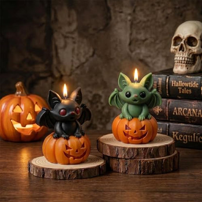 Halloween Bat Pumpkin Resin Mold