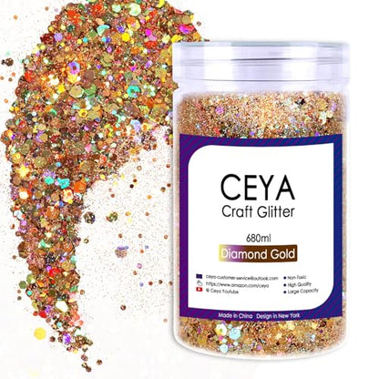 Holographic Chunky Glitter (16 Ounce)