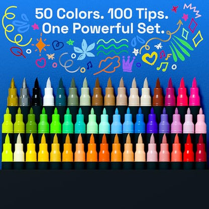 50 Acrylic Dual (50 Count)