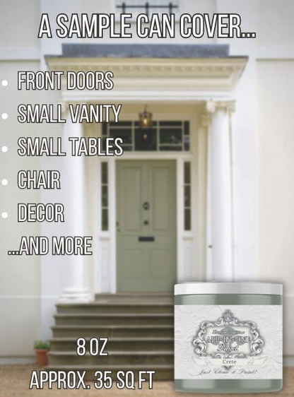 ALL-IN-ONE Paint by Heirloom Traditions, Oyster, 8oz Sample (8 Fl Oz)