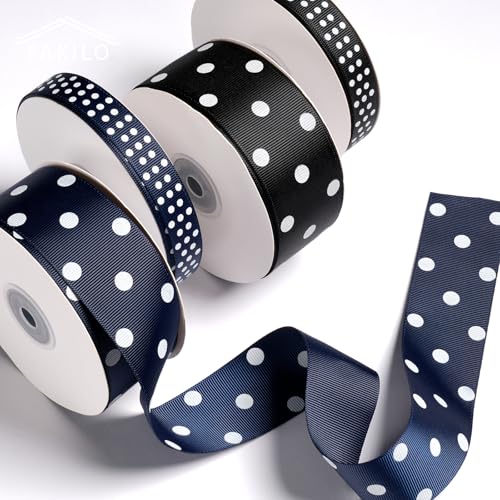 Polka Dot Grosgrain Ribbon 1.5 Inch
