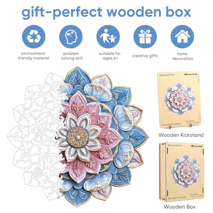 Wooden Puzzle for Adults (200 Count)