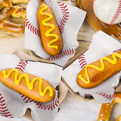 48 Pieces Baseball Napkins (48 Count)