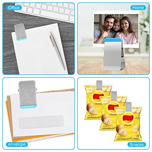 Chip Clips with Colored Silicone (12 Count)