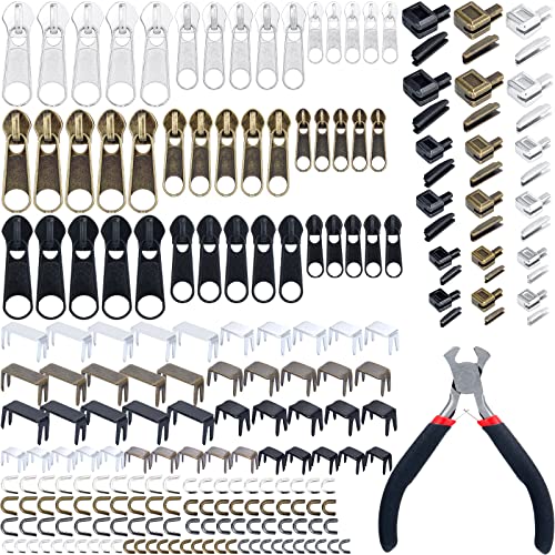 217 Pieces Zipper Repair Kit Replacement (217 Count)