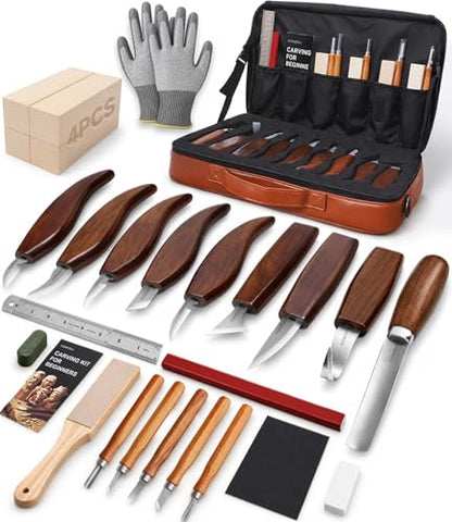 Wood Carving Kit (30 Count)