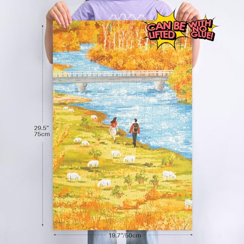 1000 Piece Puzzle for Adults Jigsaw Puzzles (1000 Count)