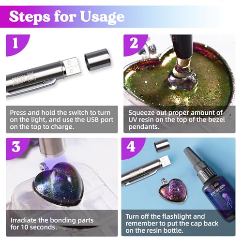 UV Resin Kit with Light