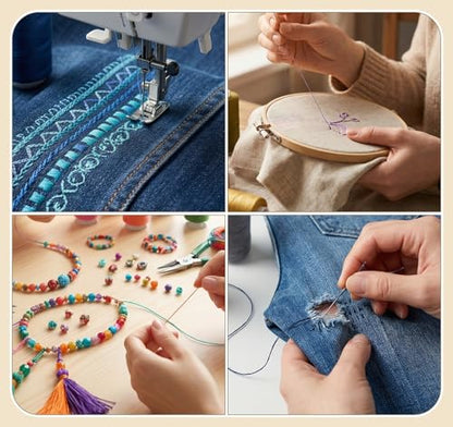50Pcs Thread for Sewing (60000 Foot )