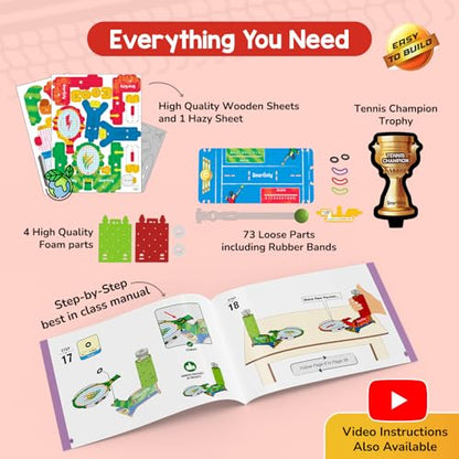 DIY Tabletop Tennis Game for Kids 6