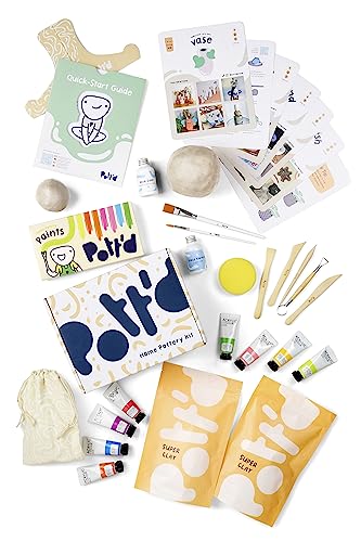 Pottery Kit Air Dry Clay Kit for Adults & Beginners