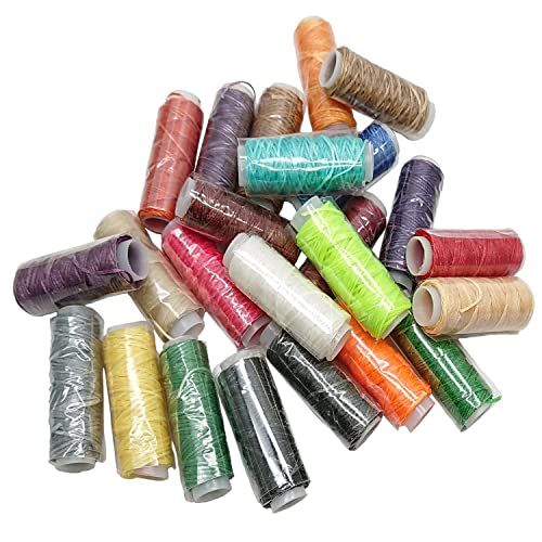 24 Colors Waxed Thread (942 Foot)