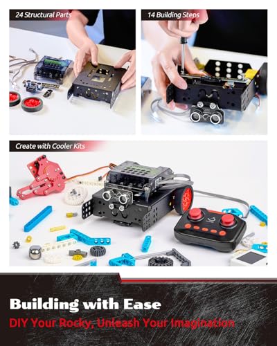 Rocky Coding Robot Car Kit for Kids 8