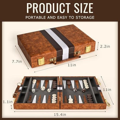Backgammon Board Game Set