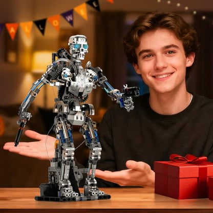 Mechanical Skull Robot Building Set for Adult