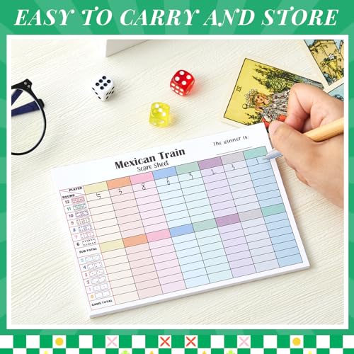 Mexican Train Score Pads (2 Count)