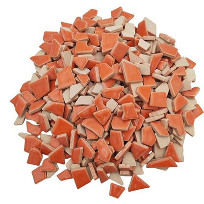 1.1LB Irregular Ceramics Mosaic Tiles (17 Ounce)