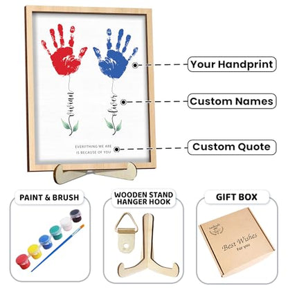 Personalized Mothers Day Handprint Gift