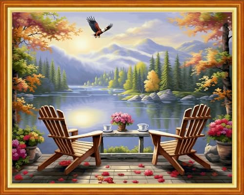 Cross Stitch Kits for Beginners Stamped Cross