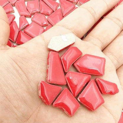 1.1LB Irregular Ceramics Mosaic Tiles (17 Ounce)