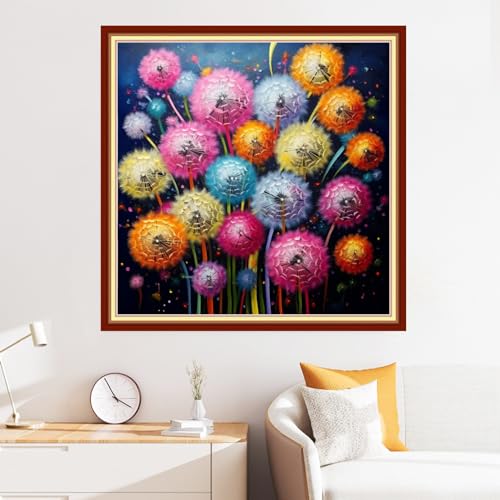 Cross Stitch Stamped Full Embroidery Kits DIY 11CT Cotton Thread Printed DIY Needlepoint Kits Craft Needlework Set Cross