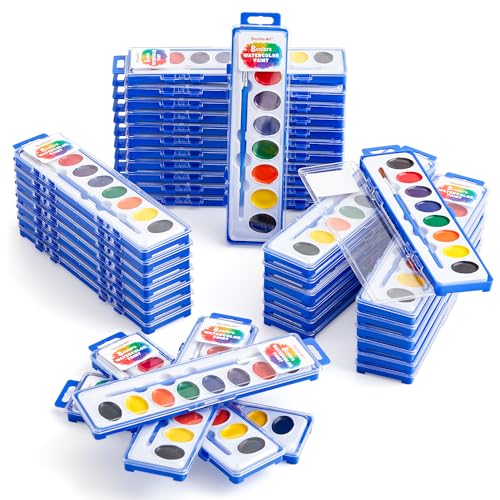 40 Pack Watercolor Paint Set (40 Count)