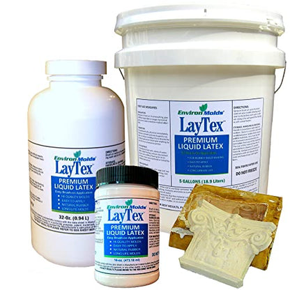 EnvironMolds Liquid Latex Mold Making Rubber
