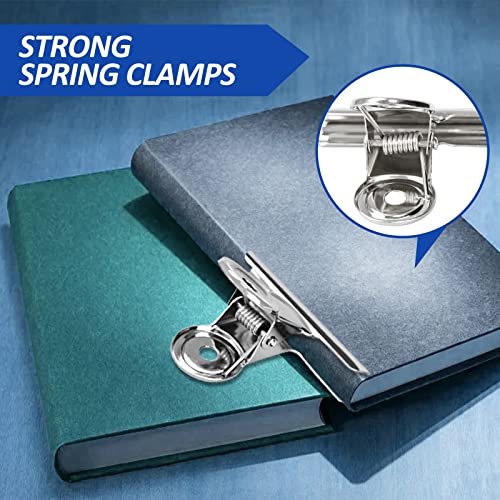 20 Pack Large Metal Hinge Clips 2 Inches (20 Count)