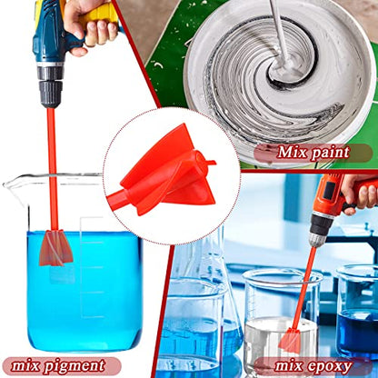 12 Pieces Paint Mixer Drill Attachment (12 Count)