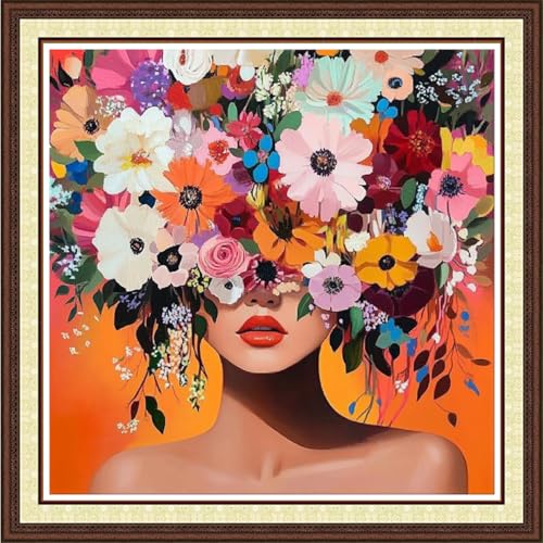 Counted Cross Stitch Kits for Adults Full Range of Cross Stitching Embroidery Unprinted Pattern for Beginners