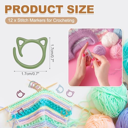 Cat Crochet Stitch Markers