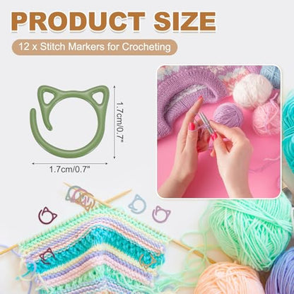 Cat Crochet Stitch Markers