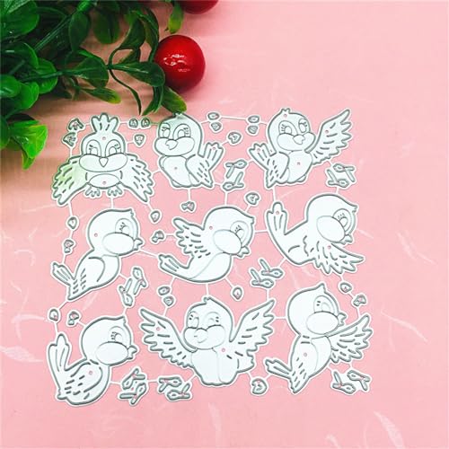 Cutting Dies Metal Stencils Scrapbooking Tools Flowers Lace Frame DIY Embossing Template for Paper Card Making Album Arts Crafts Supplies
