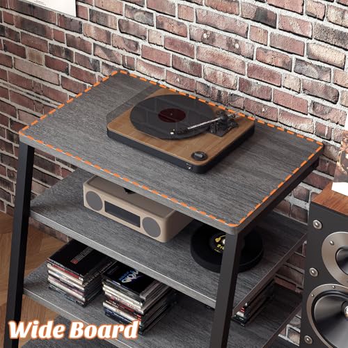 AV Media Stand with Outlets