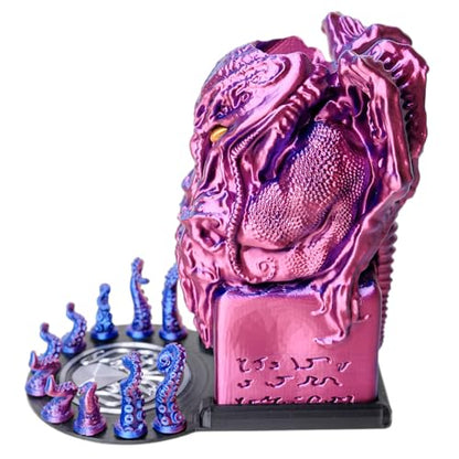 3D BEST Q Cthulhu DND D&D Dice Tower (7 Count)