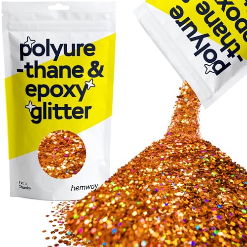 Resin Glitter Copper Holographic 100g Extra Chunky (3.5 Ounce)
