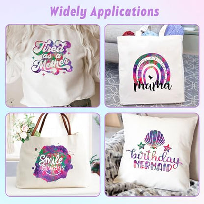 Purple Splash Heat Transfer Vinyl