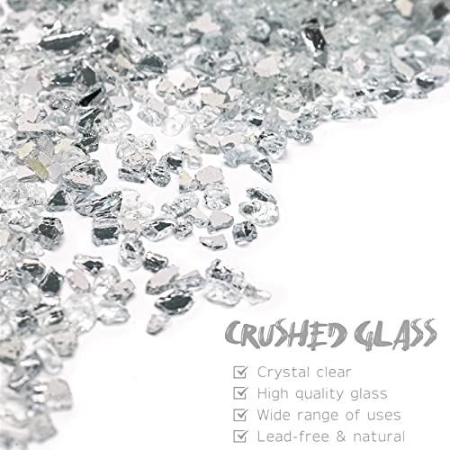 Mirror Crushed Glass for Resin Art & Crafts